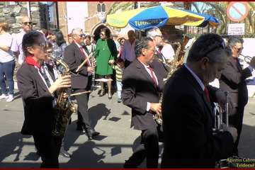 Tara procesiona a La Candelaria por sus calles (Foto TF)